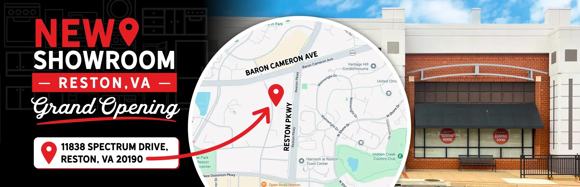 Reston VA Now Open
